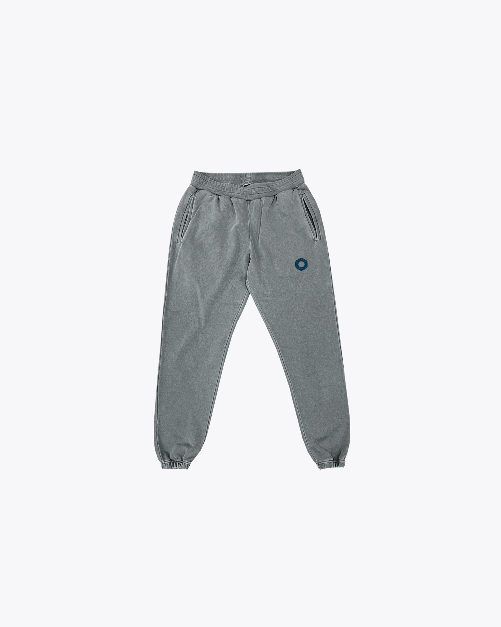 Gray sweatpants
